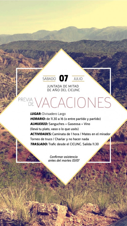 imagen En invierno descansamos
